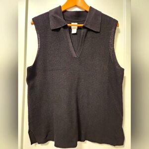 Joie sleeveless knit top size XL